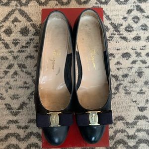 Salvatore Ferragamo Vintage Kitten Heels